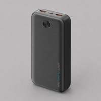 Внешний АКБ NRG Power V2 20000 мА-ч, 2A, 2xUSB, черный, Deppa