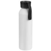 Бутылка для воды VIKING WHITE 650мл. Белая с черной крышкой 6143.08