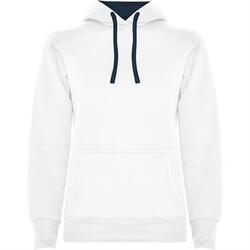 Толстовка URBAN WOMAN женская, БЕЛЫЙ/МОРСКОЙ СИНИЙ 2XL