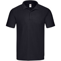 Поло мужское "Original Polo", черный_L, 100% х/б, 185г/м²