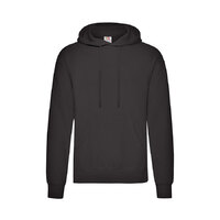 Толстовка мужская с начесом "Сlassic Hooded Sweat", черный_XL, 80% х/б, 20% п/э, 280 г/м2