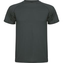 Спортивная футболка MONTECARLO мужская, ТЕМНЫЙ ГРАФИТ 2XL