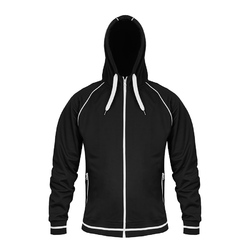 Толстовка мужская "COIMBRA" , черный, S, 80% полиэстер, 20% хлопок, 320 г/м2