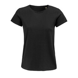 Футболка женская "CRUSADER WOMEN", черный, 3XL, 100% органический хлопок, 150 г/м2