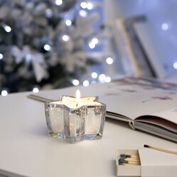 Свеча Wishlight, серебристая