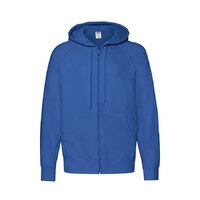 Толстовка без начеса "Lightweight Hooded Sweat",  ярко-синий, XL, 80% х/б 20% полиэстер, 240 г/м2