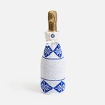 Чехол вязаный на бутылку на заказ Botti Net, акрил