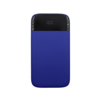 Внешний аккумулятор Bplanner Power 3 ST, софт-тач, 10000 mAh (синий)