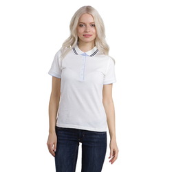 Рубашка поло женская RODI LADY, синий, M, 100% хлопок,180 г/м2
