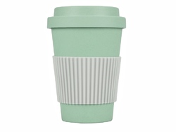 Термокружка Muffin из натуральных волокон, оливковый