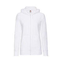 Толстовка без начеса "Ladies Lightweight Hooded Sweat", белый, XL, 80% х/б 20% полиэстер, 240 г/м2