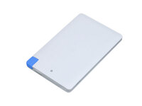 Универсальное зарядное устройство Credit _card1_power_bank  под нанесение логотипа  в виде кредитной карты, толщина всего 7,5