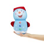 Подушка велюровая FrostyLove на заказ, снеговик