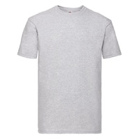 Футболка мужская "Super Premium T",  серый меланж_2XL, 97% х/б, 3% п/э, 205 г/м2