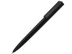 Ручка пластиковая шариковая Taper Solid, матовый черный