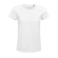 Футболка женская "CRUSADER WOMEN", белый, 2XL, 100% органический хлопок, 150 г/м2