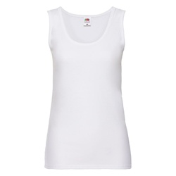 Майка женская "Lady-Fit Valueweight Vest", белый,L, 97% хлопок,3%полиэстер, 165 г/м2