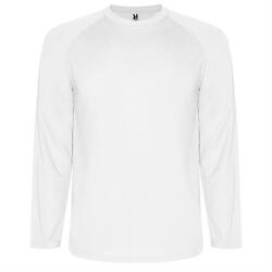 Спортивная футболка MONTECARLO L/S мужская, БЕЛЫЙ L