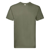 Футболка мужская "Super Premium T", оливковый_M, 100% х/б, 205 г/м2