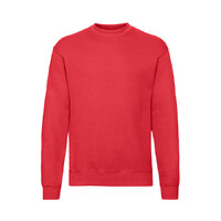 Толстовка мужская с начесом "Сlassic Set-In Sweat", красный_2XL, 80% х/б, 20% п/э, 280 г/м2