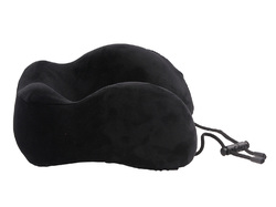 Подушка для путешествий с эффектом памяти Мемо Bluewinder Black