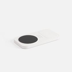 Беспроводное зарядное устройство с подогревом кружки Hot Task, белое