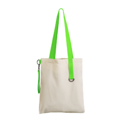 Шоппер Superbag (неокрашенный с салатовым)