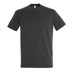Футболка мужская IMPERIAL, антрацит, 2XL, 100% хлопок 190г/м2