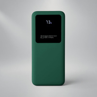 Внешний аккумулятор Kris soft touch, 10000mAh (Тёмно-зелёный)