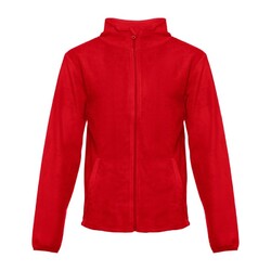 Толстовка мужская HELSINKI, красный, XL, 100% полиэстер, 260 г/м2