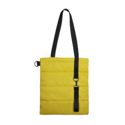 Шоппер Superbag Bubble, с кнопкой (желтый с черным)