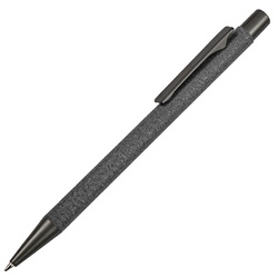 Ручка шариковая FACTOR FOLIO, серый/серебрянный, металл, пластик