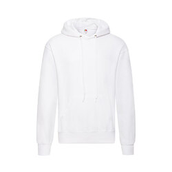 Толстовка "Hooded Sweat", белый_3XL, 80% х/б, 20% п/э, 260 г/м2