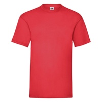 Футболка мужская VALUEWEIGHT T 165, красный_2XL, 100% хлопок