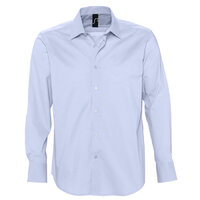 Рубашка"Brighton", небесно-голубой_2XL, 97% хлопок, 3% эластан, 140г/м2