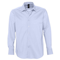 Рубашка"Brighton", небесно-голубой_2XL, 97% хлопок, 3% эластан, 140г/м2