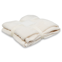 Плед флисовый SUPER SOFT COMFORT TRAVEL, бежевый