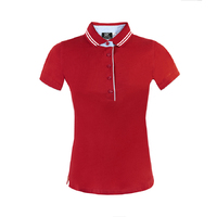 Рубашка поло женская RODI LADY, красный, L, 100% хлопок,180 г/м2