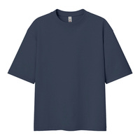Футболка мужская оверсайз LIBRA, тёмно-синий, XL/2XL, 100% хлопок, 220 г/м2