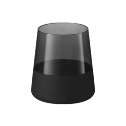 Стакан для воды Блэк Эдишн (Black Edition), черный