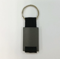 Брелок DARK JET; 2,8 x 6,2 x 0,6 см; черный, металл