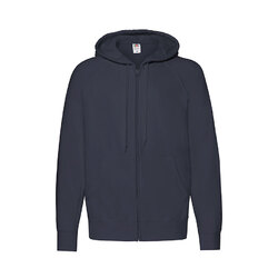 Толстовка без начеса "Lightweight Hooded Sweat",  темно-синий, XL, 80% х/б 20% полиэстер, 240 г/м2