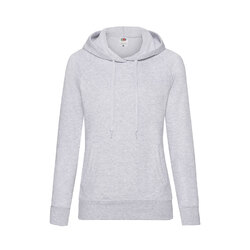 Толстовка женская "LIGHTWEIGHT", серый_M, 80% хлопок, 20% полиэстер, 240 г/м2