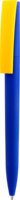 Ручка ZETA SOFT MIX Синяя с желтым 1024.01.04