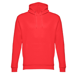 Толстовка мужская с капюшоном PHOENIX, красный, 3XL, 50% хлопок, 50% полиэстер, плотность 320 г/м2