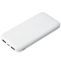 Внешний аккумулятор с подсветкой Люче (Luce) 10000 mAh, белый
