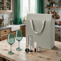 Подарочный набор Капри (Capri), Винтаро (Vintaro) (2 бокала + набор для вина)