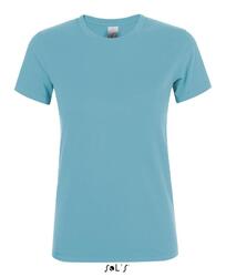 Фуфайка (футболка) REGENT женская,Бирюзовый XXL