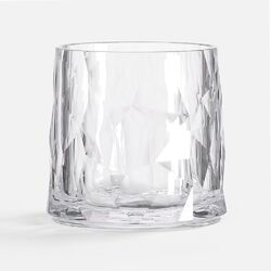 Стакан небьющийся Sate Crystal, вращающийся, прозрачный