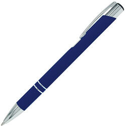Ручка шариковая Legend Soft Touch, темно-синяя 281 С